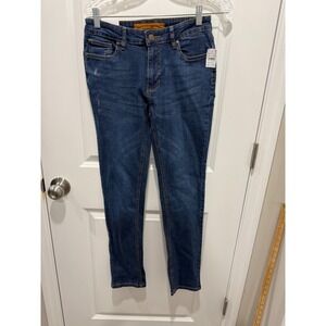 Joe's Jeans Girls Brixton Straight Narrow Jeans Medium Vintage Blue Size 16 NWT